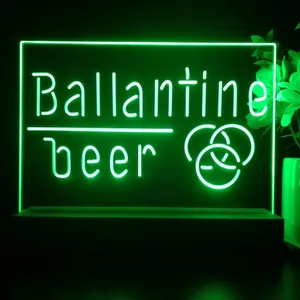 Ballantine Logo LED Desk Light