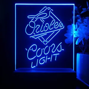 Baltimore Orioles Coors Light LED Desk Light