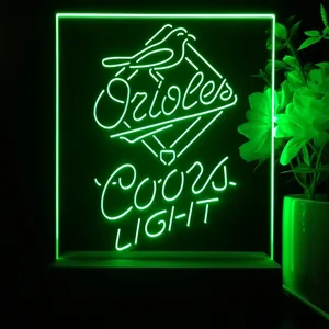 Baltimore Orioles Coors Light LED Desk Light