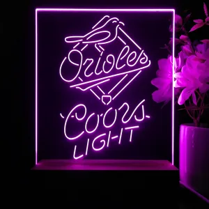 Baltimore Orioles Coors Light LED Desk Light