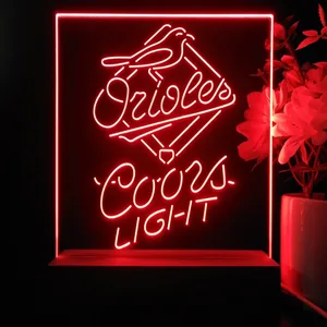 Baltimore Orioles Coors Light LED Desk Light
