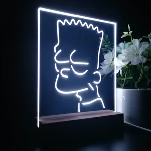Bart Simpson Head LED Desk Light