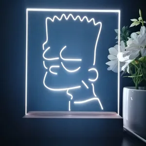 Bart Simpson Head LED Desk Light