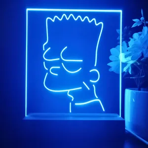 Bart Simpson Head LED Desk Light