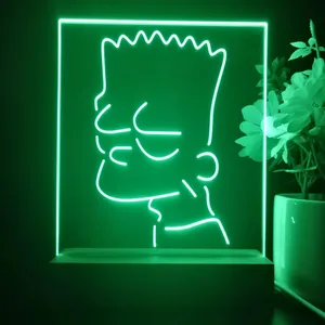 Bart Simpson Head LED Desk Light