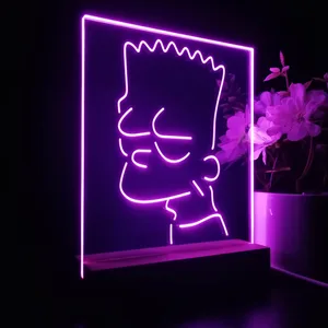 Bart Simpson Head LED Desk Light