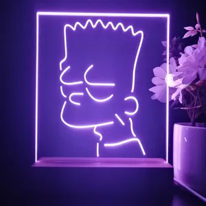 Bart Simpson Head LED Desk Light
