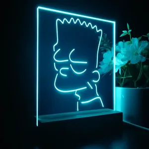 Bart Simpson Head LED Desk Light