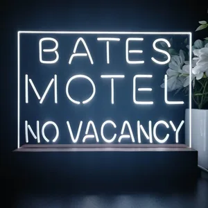 Bates Motel No Vacancy LED Desk Light