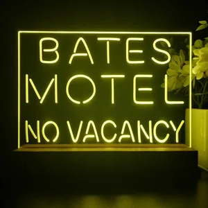 Bates Motel No Vacancy LED Desk Light