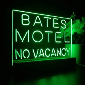 Bates Motel No Vacancy LED Desk Light