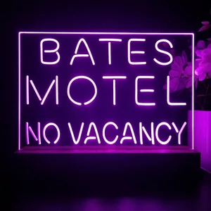 Bates Motel No Vacancy LED Desk Light