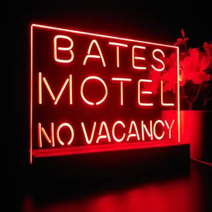 Bates Motel No Vacancy LED Desk Light