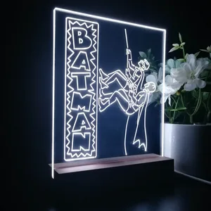 Batman and Robin LED Desk Light