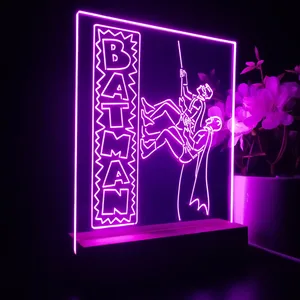 Batman and Robin LED Desk Light