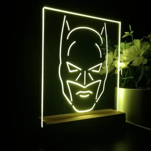Batman Face LED Desk Light