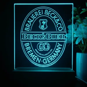Beck's Logo LED Desk Light