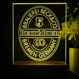 Beck's Logo LED Desk Light