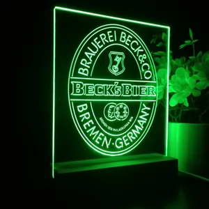 Beck's Logo LED Desk Light