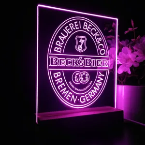 Beck's Logo LED Desk Light