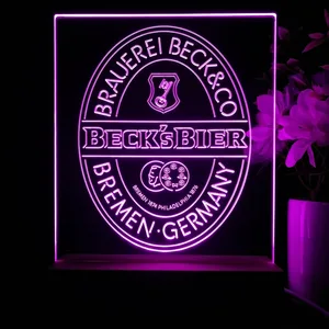 Beck's Logo LED Desk Light