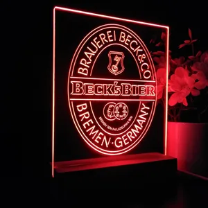 Beck's Logo LED Desk Light