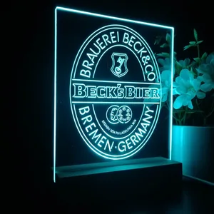 Beck's Logo LED Desk Light