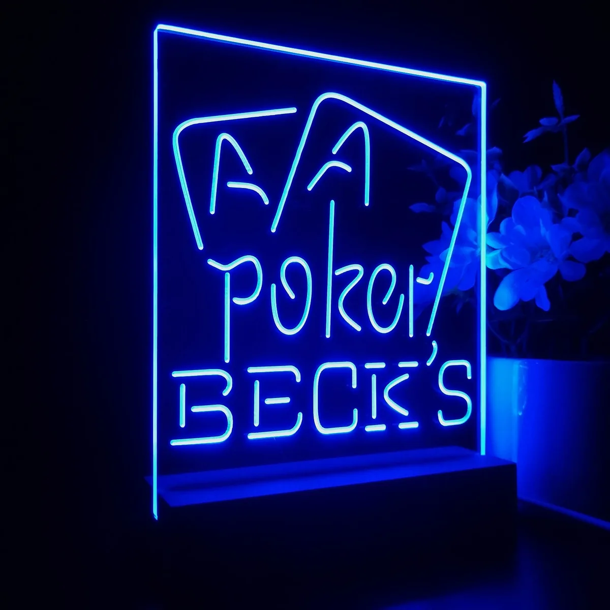 Beck's Poker LED Desk Light