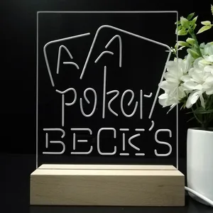 Beck's Poker LED Desk Light