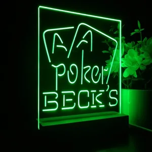 Beck's Poker LED Desk Light