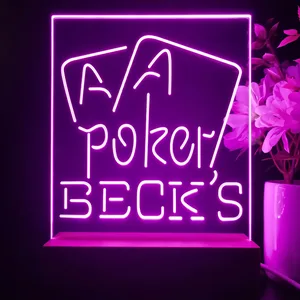 Beck's Poker LED Desk Light