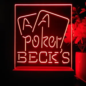 Beck's Poker LED Desk Light