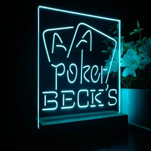 Beck's Poker LED Desk Light