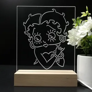 Betty Boop Close Up LED Desk Light