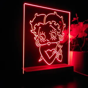 Betty Boop Close Up LED Desk Light