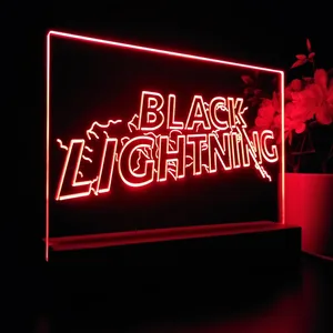 Black Lightning LED Desk Light