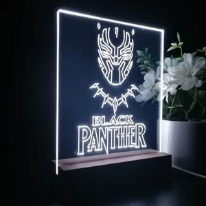 Black Panther LED Desk Light