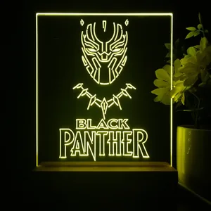Black Panther LED Desk Light