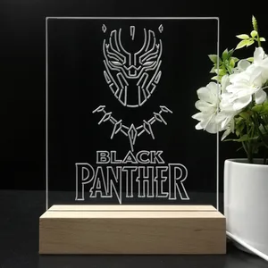 Black Panther LED Desk Light