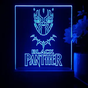 Black Panther LED Desk Light