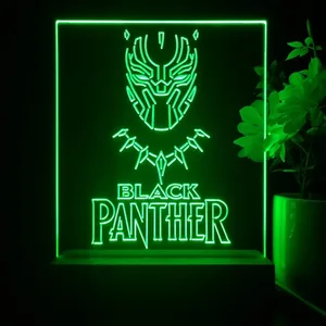Black Panther LED Desk Light