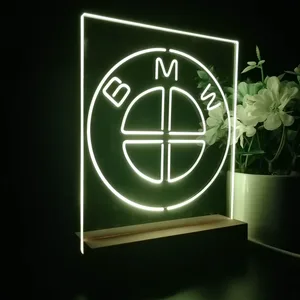 BMW Logo LED Desk Light