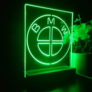 BMW Logo LED Desk Light