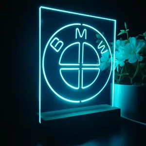 BMW Logo LED Desk Light