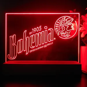 Bohemia Beer Logo 1 LED Desk Light