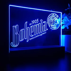 Bohemia Beer Logo 1 LED Desk Light