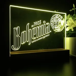 Bohemia Beer Logo 1 LED Desk Light
