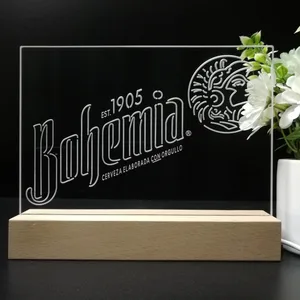 Bohemia Beer Logo 1 LED Desk Light