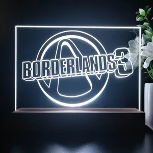 Borderlands 3 Logo LED Desk Light