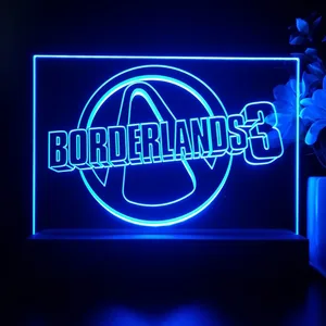 Borderlands 3 Logo LED Desk Light